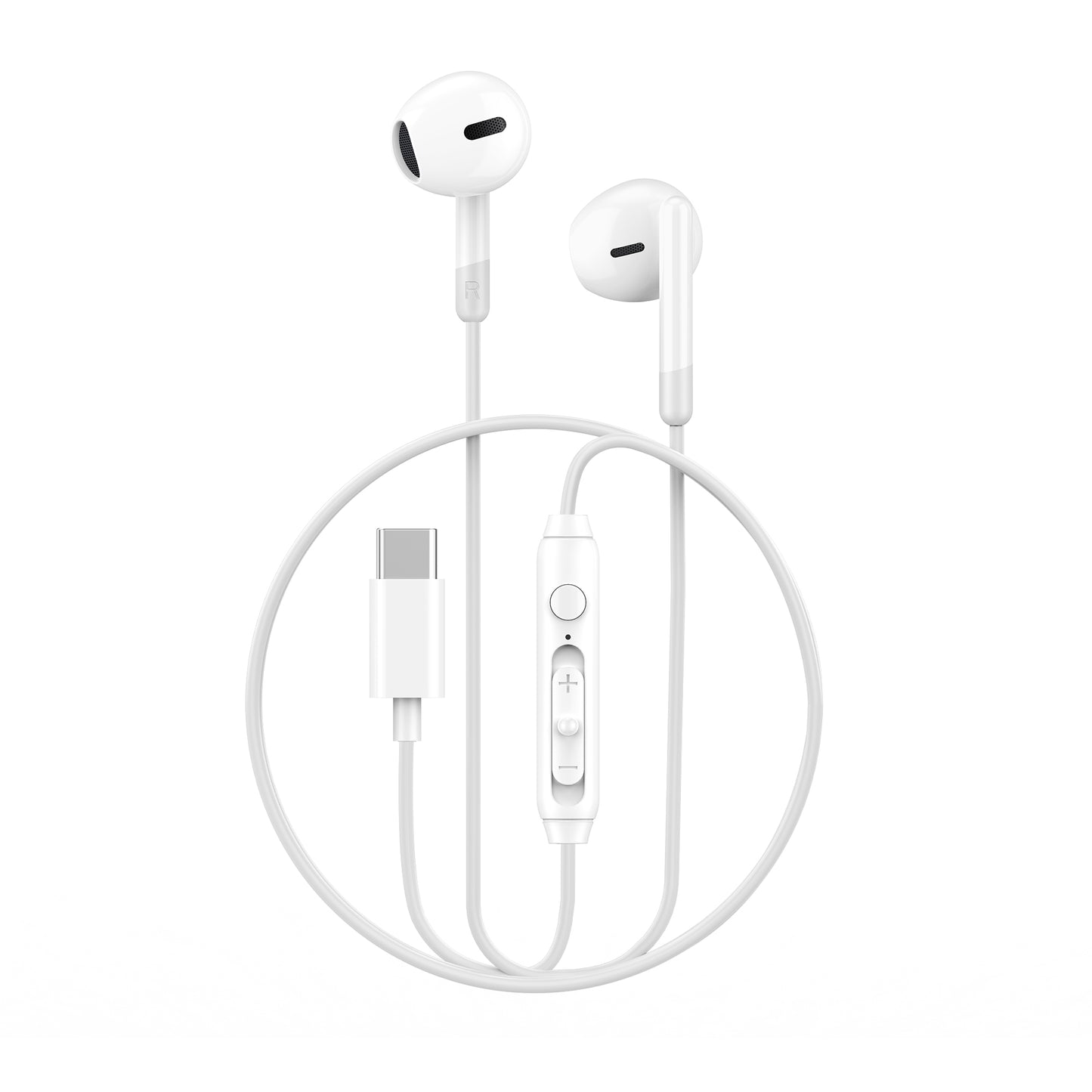 Type C Wired Earphone EB314 - Ergonomic Design with Wide Compatibility