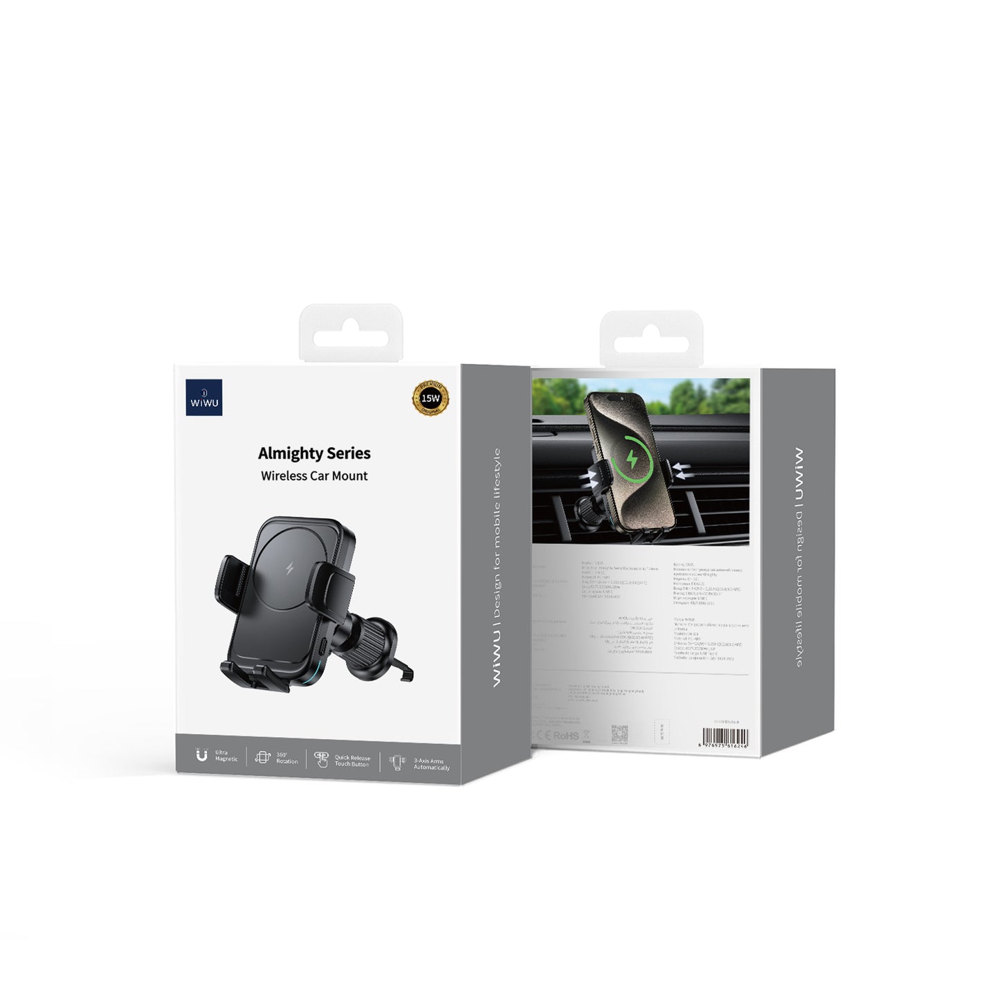 Universal Automatic Wireless Car Charger - CH-321