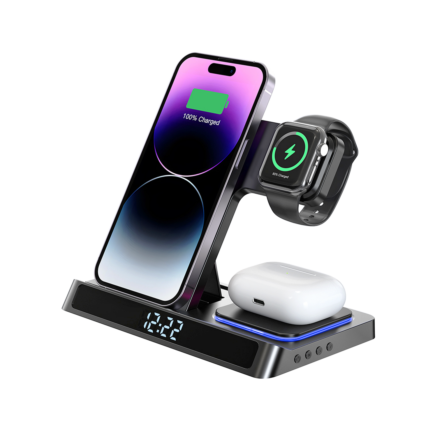 Wi-W006 5-in-1 Cableless Charger