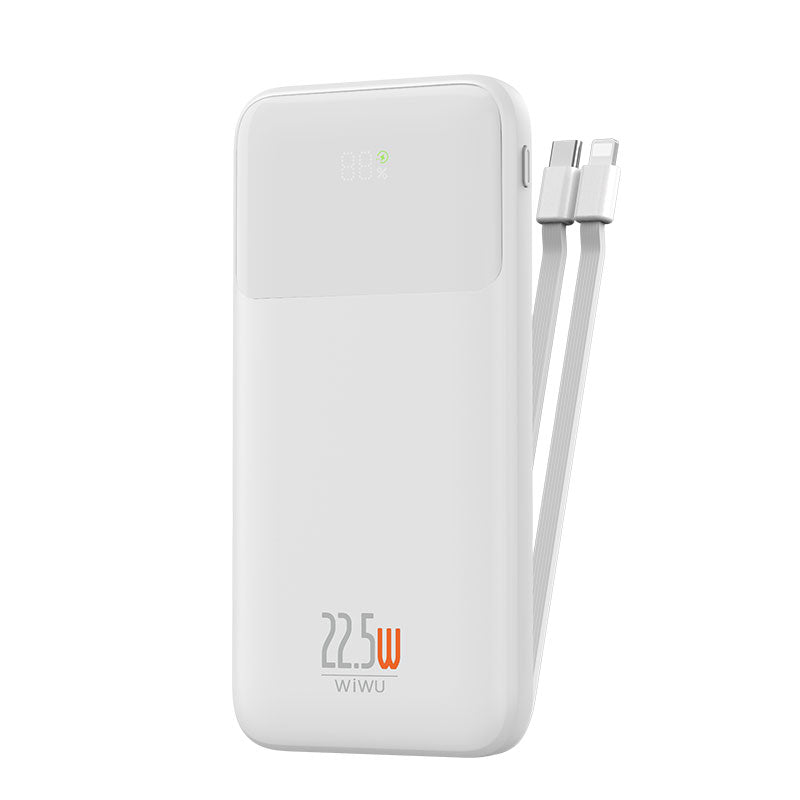 Wi-P021 10000mAh Power Bank - Fast Charging with Multiple Outputs