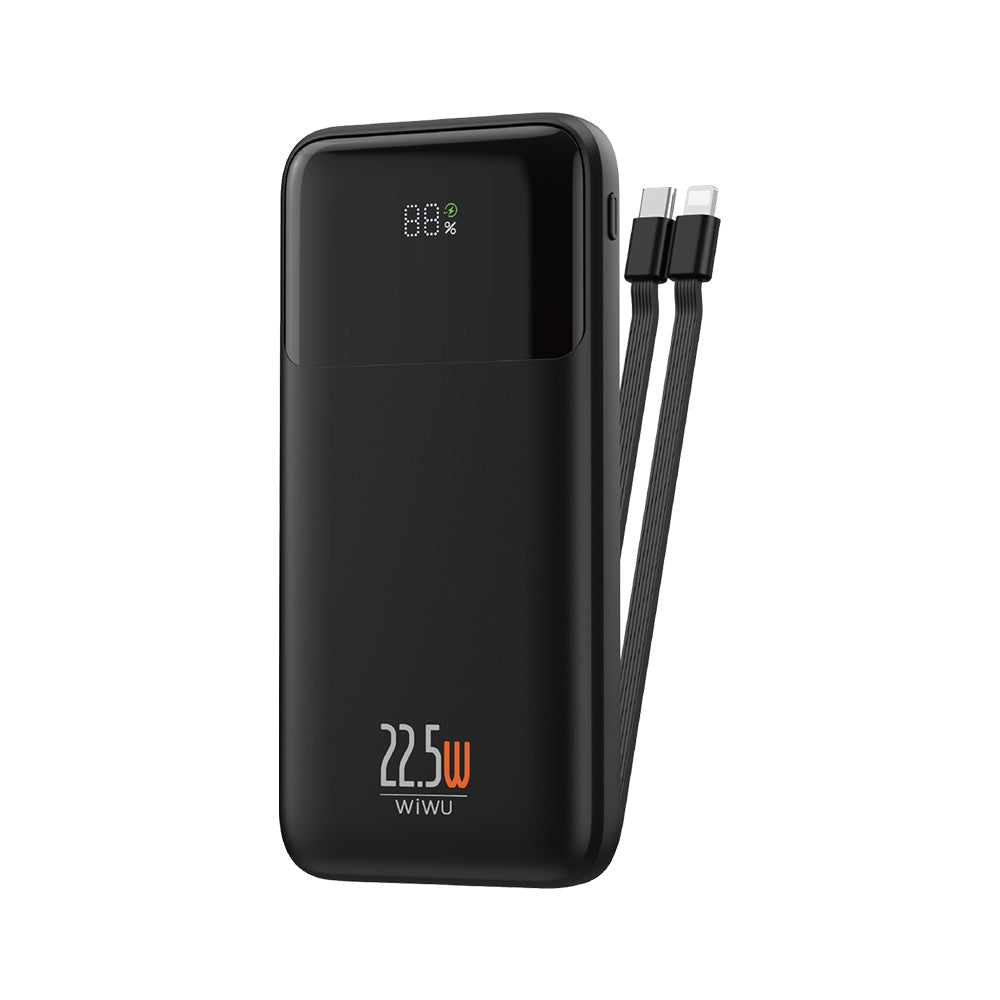 Wi-P021 10000mAh Power Bank - Fast Charging with Multiple Outputs