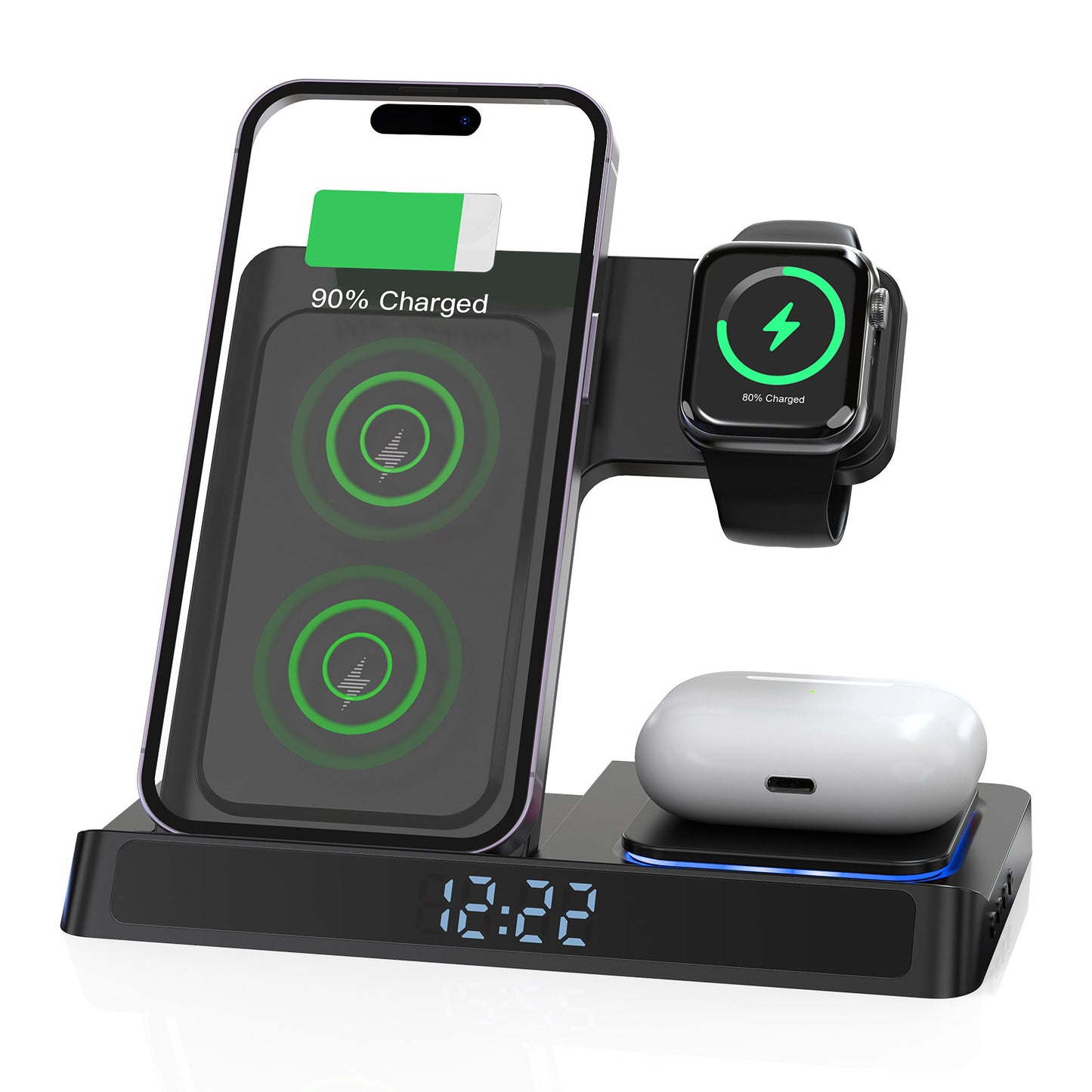 Wi-W006 5-in-1 Cableless Charger