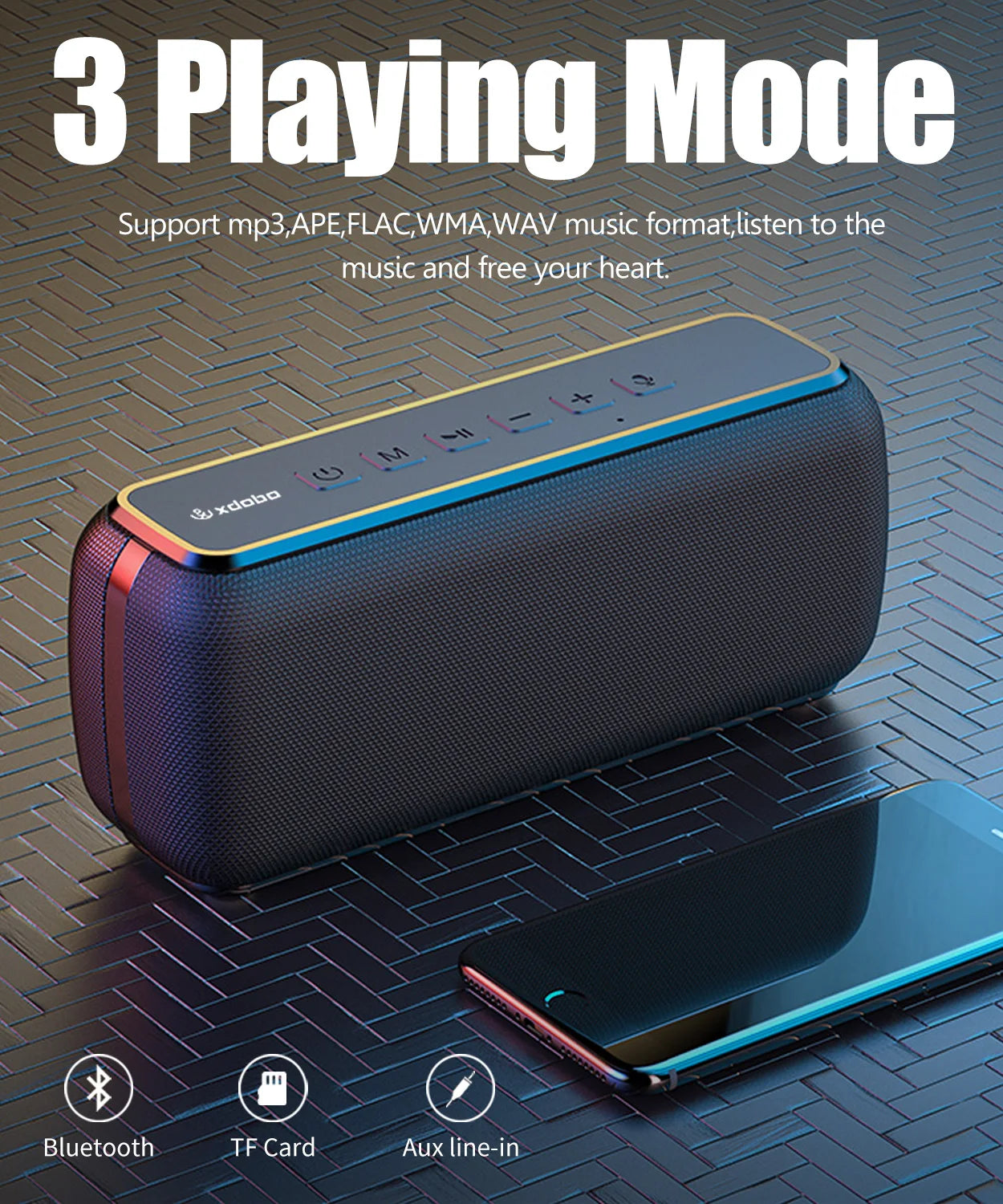 XDOBO X8 60W Portable Speakers
