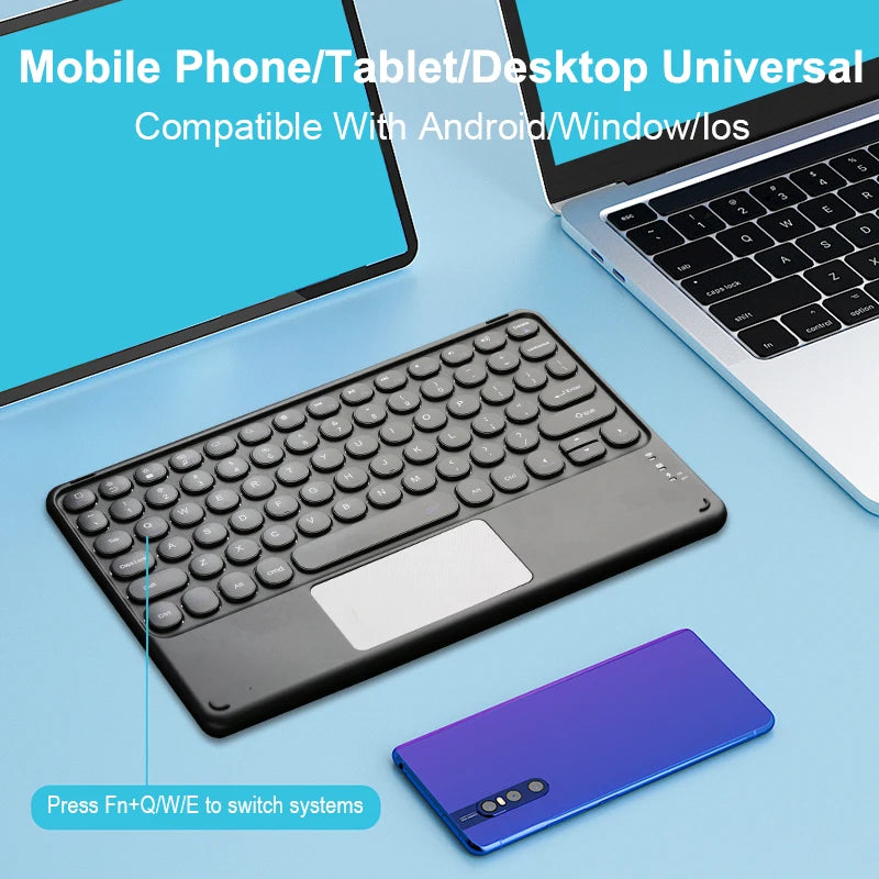 Wireless Keyboard with Touchpad