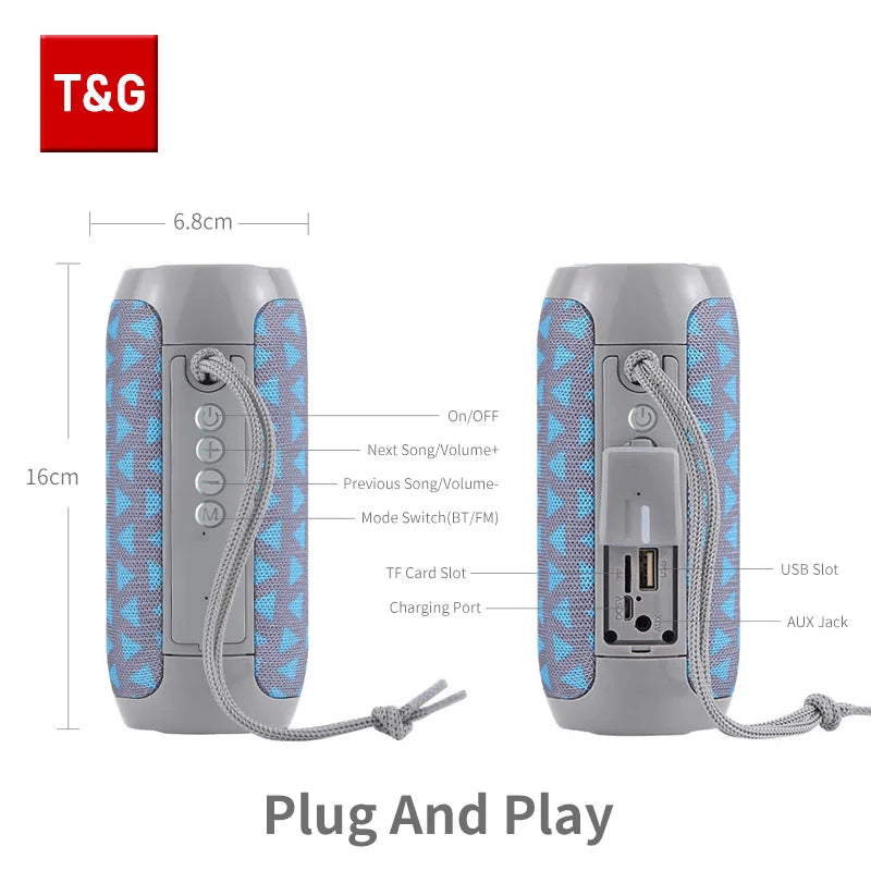 TG117 Bluetooth Portable Sound Box