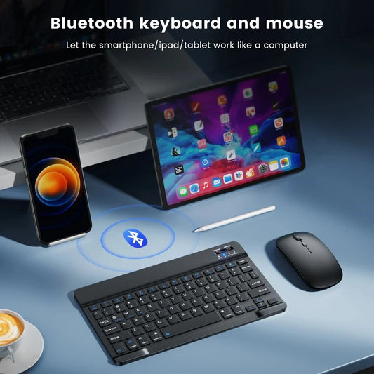 Ultra-Slim Wireless Mouse Keyboard Set