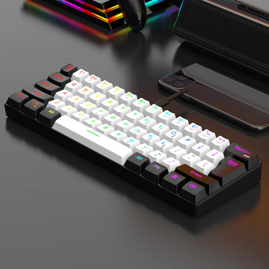 60% wired gaming keyboard