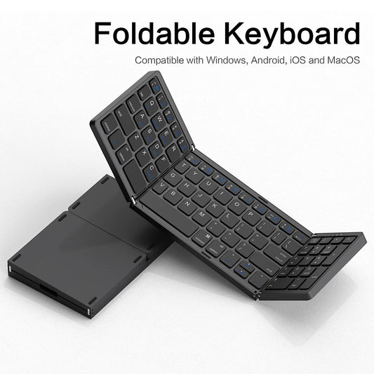 Folding Portable Wireless BT Keyboard